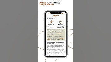 Video Guide: Biological Age Report
