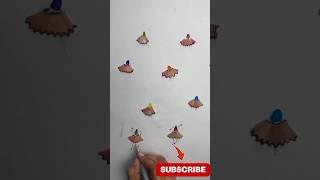 Amazing Pencil Shavings Art | Dancing Girls Craft Idea | Easy Creative Drawing #shorts#artwork