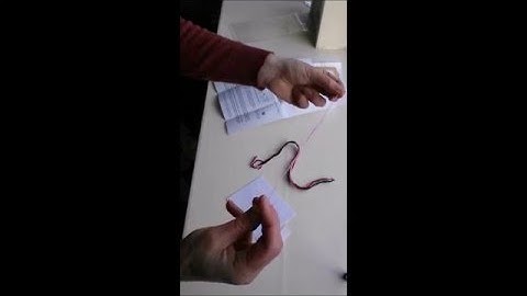 Separating Threads for Cross Stitching - SewAlternative com