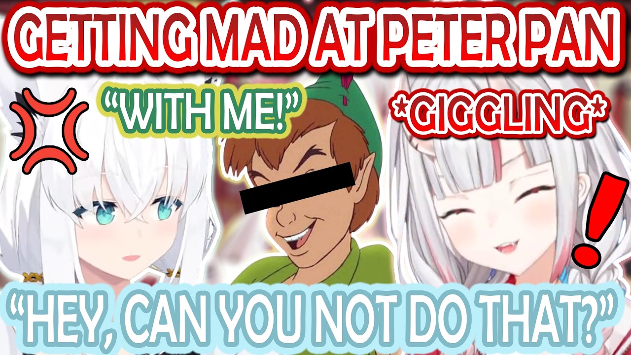 Ayame Lose It Over Fubuki Who Got Mad at Peter Pan When They Went to DisneySea