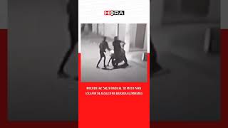 Mulher Faz Salto Radical De Moto Para Escapar De Alto Na Baixada Fluminense