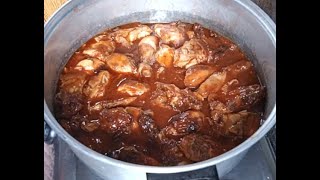 CHICKEN ASADO | Kapampangan-Style Recipe| Rache \& Roel Vlog