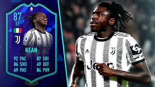 DO THIS SBC NOW! 🔥 87 POTM Moise Kean Player Review - FIFA 23 Ultimate Team