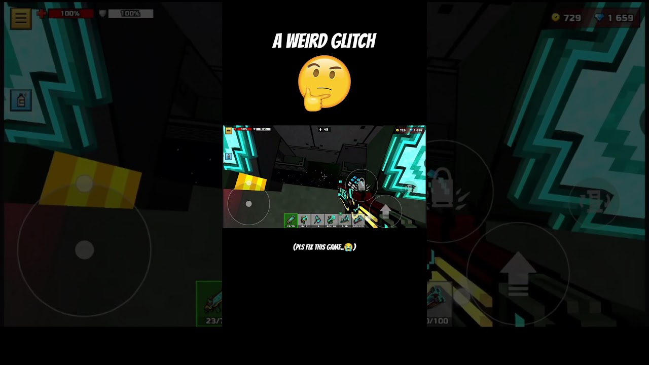 Another Weird Pixel Gun 3D Glitch!? 🤔