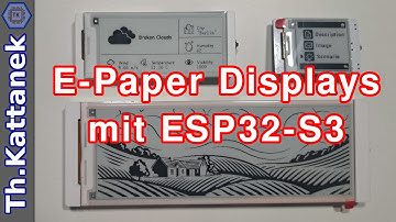 ESP32 e-paper displays from Elecrow: Unboxing, features & first test | Power-saving & Wi-Fi!