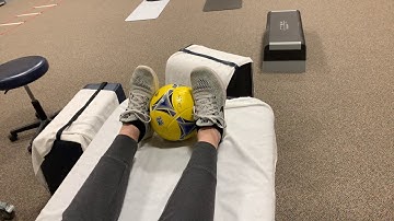Beginner ankle isometrics