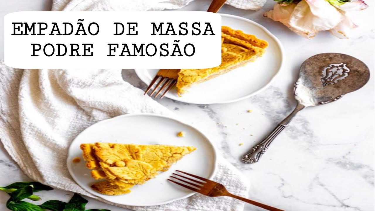 EMPADÃO DE COGUMELOS - MASSA PODRE