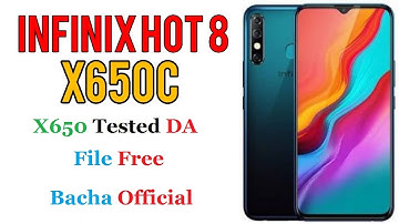 Infinix X650C Tested DA File Free