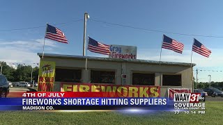 Fireworks Shortage Hitting Suppliers