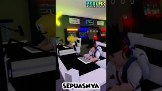 Aku Bikin RUANG GAMING RAHASIA Di Genteng SEKOLAH!! (Roblox Brookhaven 🏡RP) #zeddaxgaming #roblox