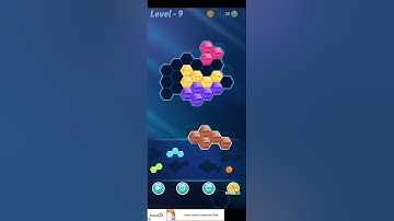 Block! Hexa Puzzle~Alternative A block 7 to 8 levels ~level-9