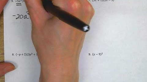 8.1 - 8.3 Review Video Notes