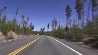Yellowstone Grand Loop:  Part 1 -Old Faithful Lodge to Mammoth Hot Springs Hotel