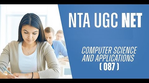 Crash Course for UGC NTA NET (Paper 2) Computer Science Part 6