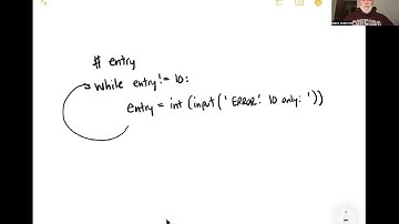 Input validation loops using the while loop