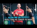 Butterfly Pull-ups vs Butterfly Chest to Bar (Slow Mo Breakdown!)