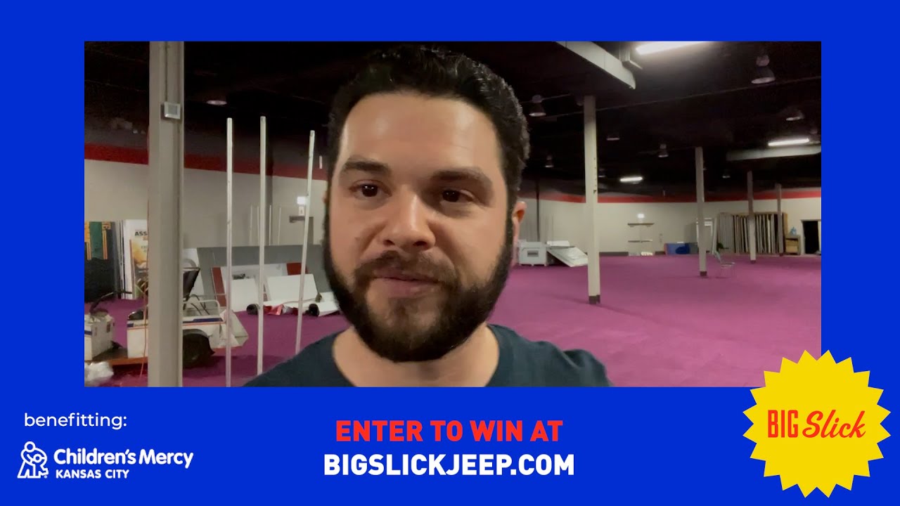Samm Levine & the Big Slick Jeep Giveaway for Children's Mercy