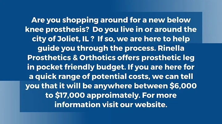 Best Prosthetic Leg Price in Joliet