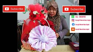 Gubahan Hantaran Kahwin Sejadah dan Telekung