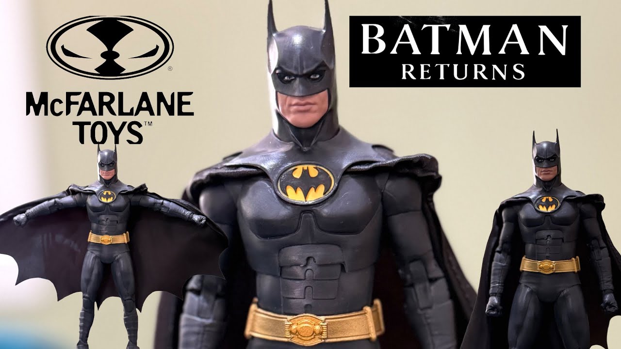 Mcfarlane Toys Batman Returns Batman figure review - YouTube