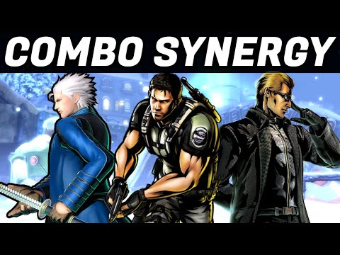 TEAM CHRIS/VERGIL/WESKER COMBOS! (UMVC3)