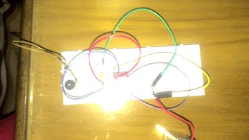 Light Detector Circuit with NAND gate