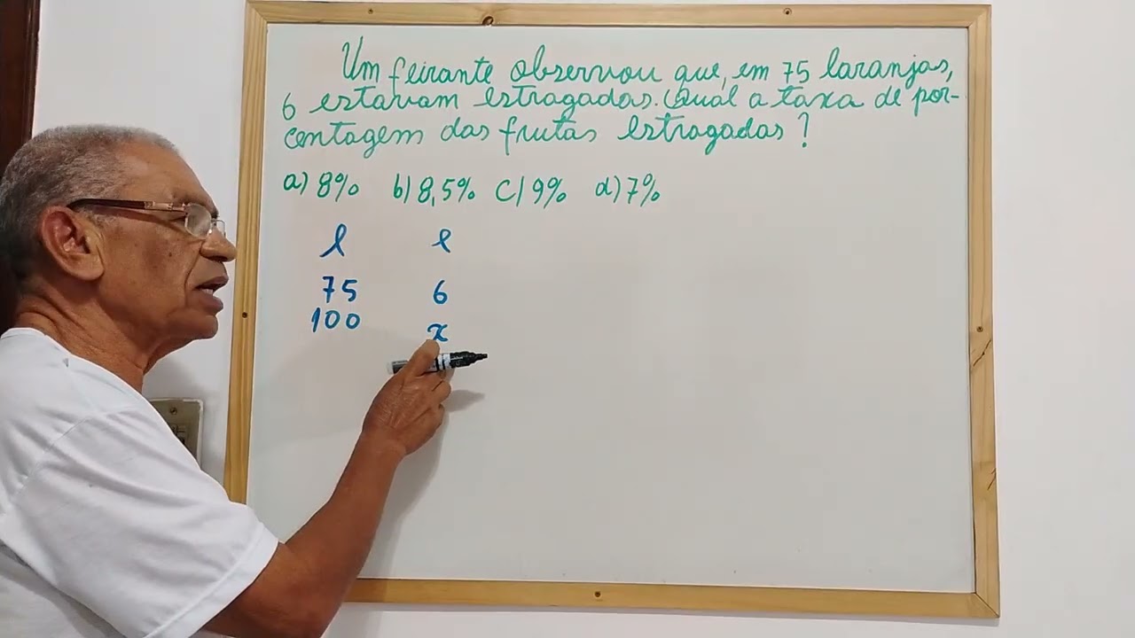 Porcentagem.