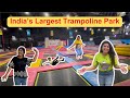 Indias largest trampoline park ll woop in surat ll part1