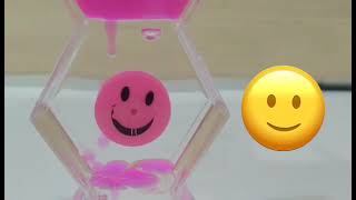 Awesome 💗 Smiley Pink Liquid Timer💗.