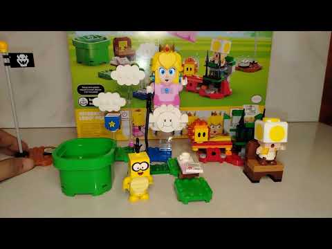 LEGO PRINCESS PEACH ADVENTURES | SPONSOR BY DOMINIC BAILEY @DOM79217 | SATISFYING VIDEO ASMR