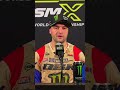 Cooper Webb talks about Ken Roczen's late race push in Philly