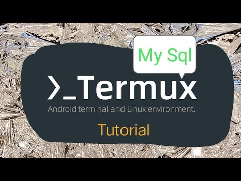 how to use my SQL using termux in Android/ 🙂easy way