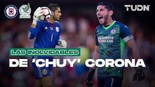 ¡DE FIESTA! Grandes ATAJADAS de 'Chuy Corona en Cruz Azul y Selección | TUDN