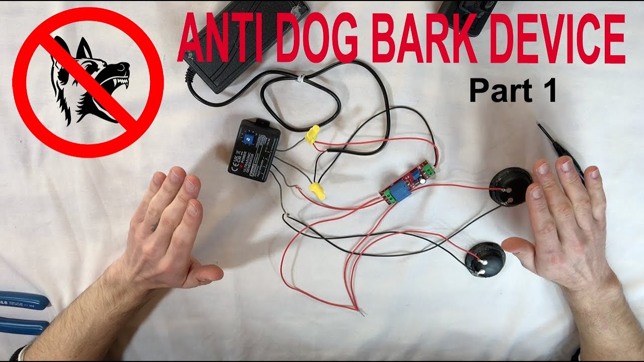 Как отучить собаку лаять — Устройство против лая. Часть 1: Детали и проводка — Отпугивание животн...