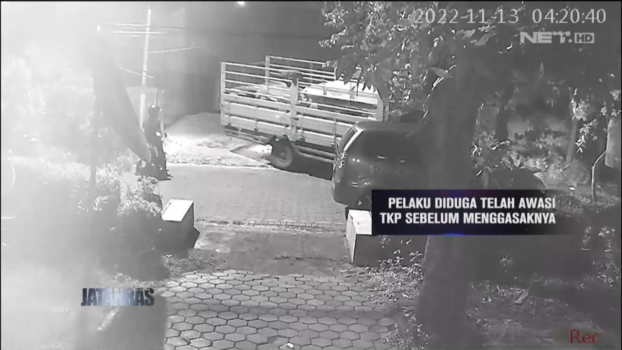 Mencuri Truk saat Dipanaskan, Aksinya Terekam CCTV - JATANRAS