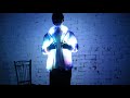  veste lumineuse cosmos veste led zip par heartjacking