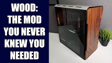 Gorgeous Front Panel Mod on the Phanteks EVOLV mATX TG