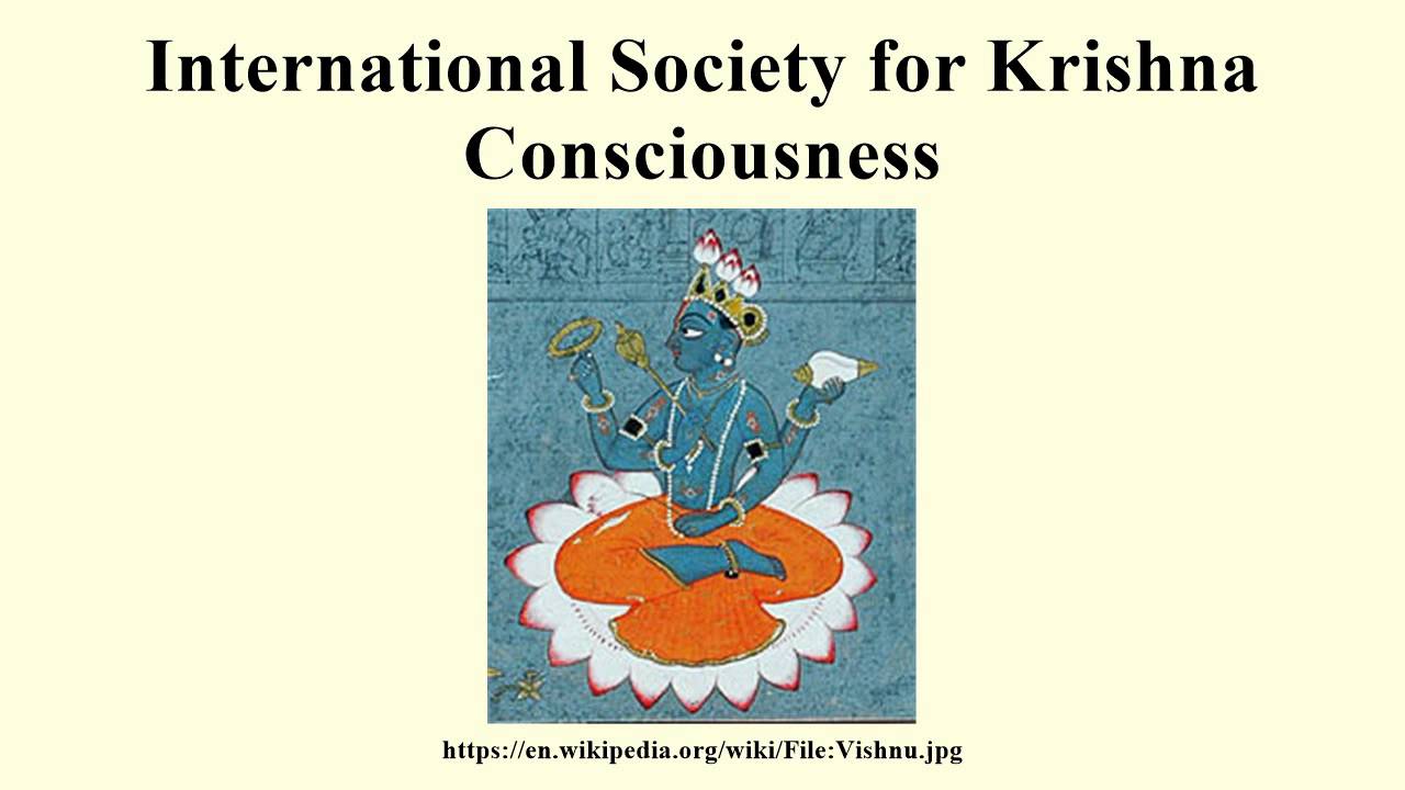 International Society for Krishna Consciousness YouTube