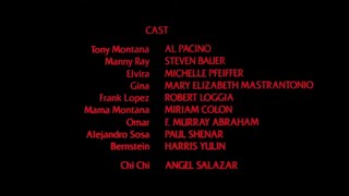 Scarface (1983) - End Credits Resimi