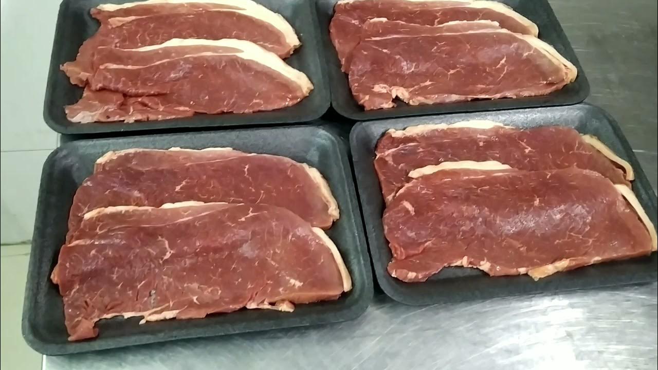 fazendo cortes especiais. chá de dentro . colchão mole fazer bife coxão mole.carne sem