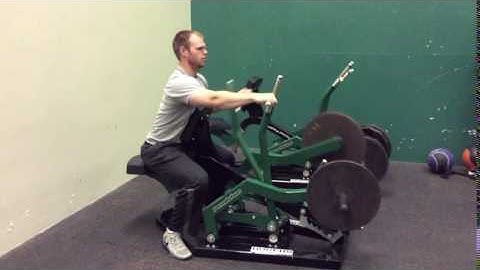 Machine Row - Single Single Double - Pronated Grip