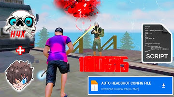 Auto Headshot Config File 🚀🎯 freefire aimbot + aimlock 🎯 | Headshot config file free fire max 🔥
