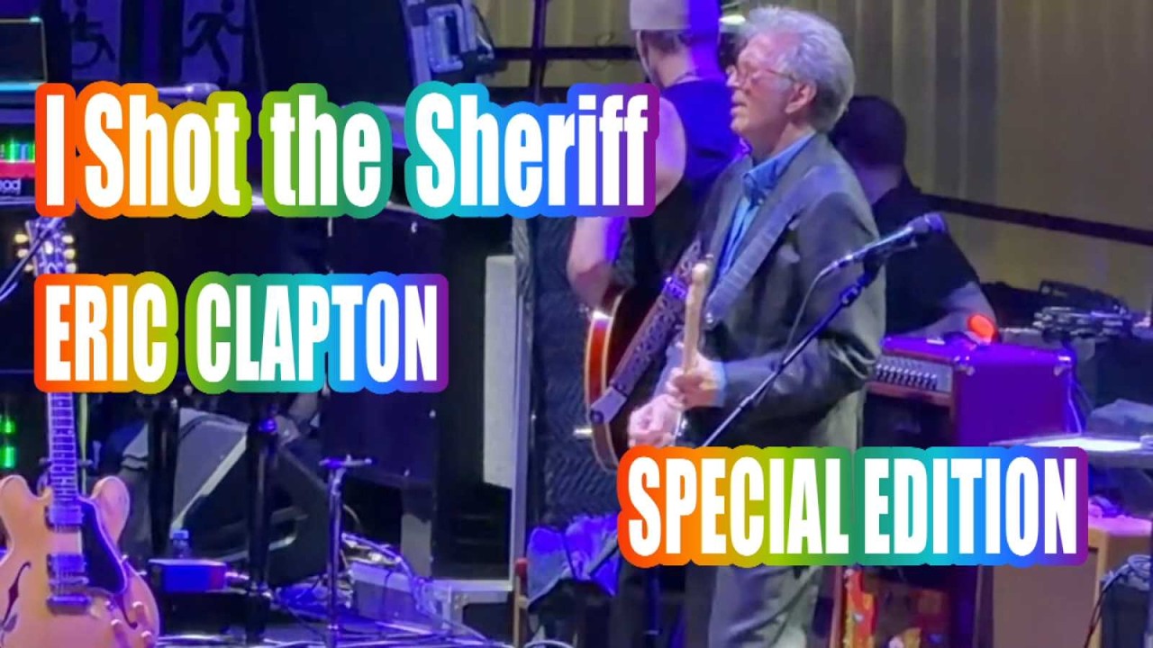 ERIC CLAPTON I Shot the Sheriff 202610th May BARCELONA special
