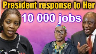 Jacinta Disappointed As President Defends  Foriegners In South Africa 