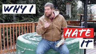 Top 5 Things I HATE about my Inflatable Hot Tub! screenshot 4