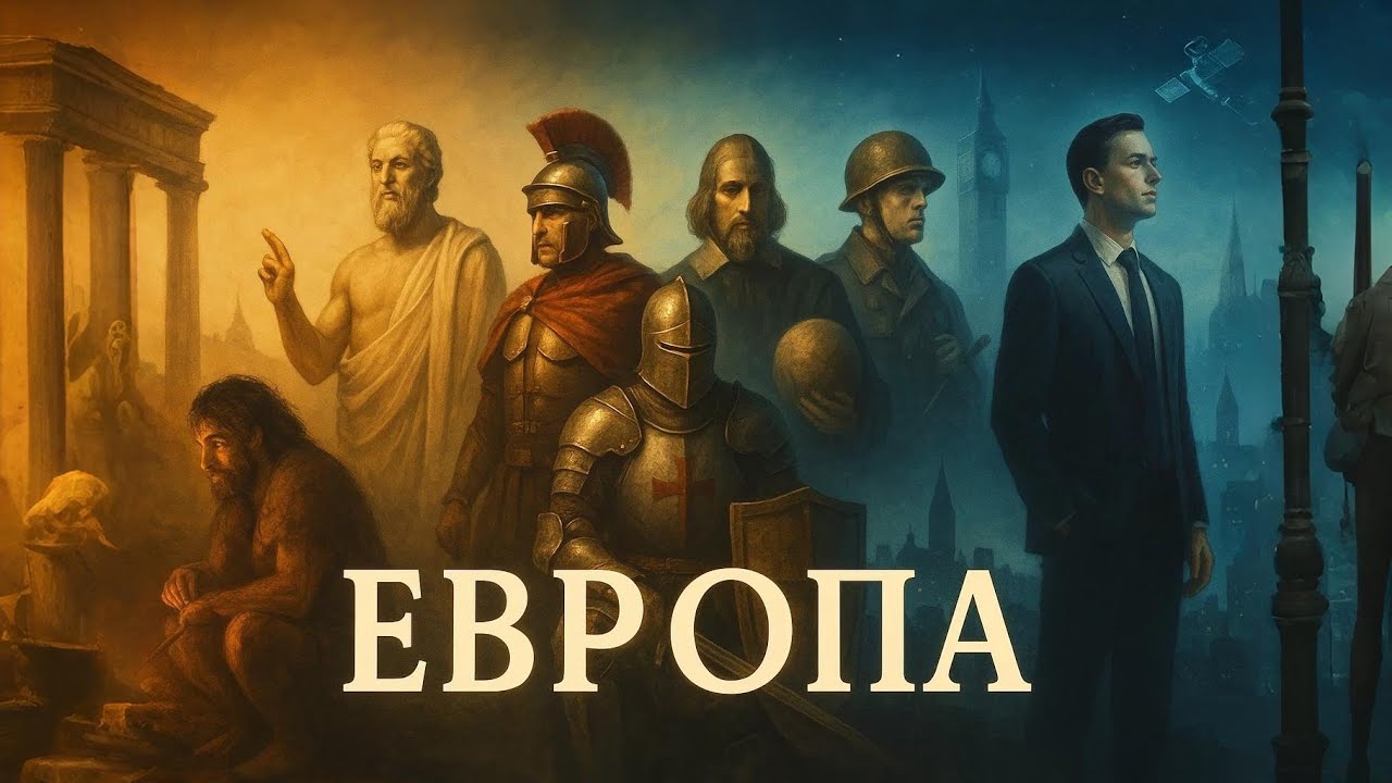 ВСЯ ИСТОРИЯ ЕВРОПЫ — ОТ НЕАНДЕРТАЛЬЦЕВ ДО СОВРЕМЕННОСТИ. ИСТОРИЯ НА НОЧЬ