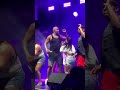 Fans sing with #FloRida on stage at his concert 🎙