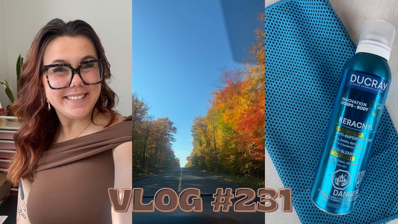 VLOG #231 - Semaine de rendez-vous & produits terminés