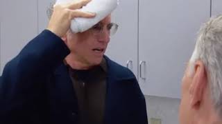 Larry David Uses The Doctor's Phone