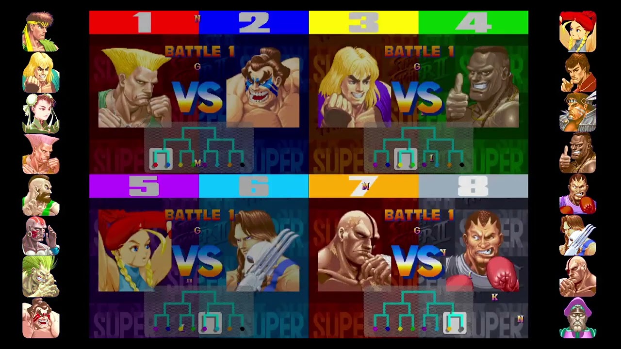 Super Street Fighter II The Tournament Battle gameplay 7